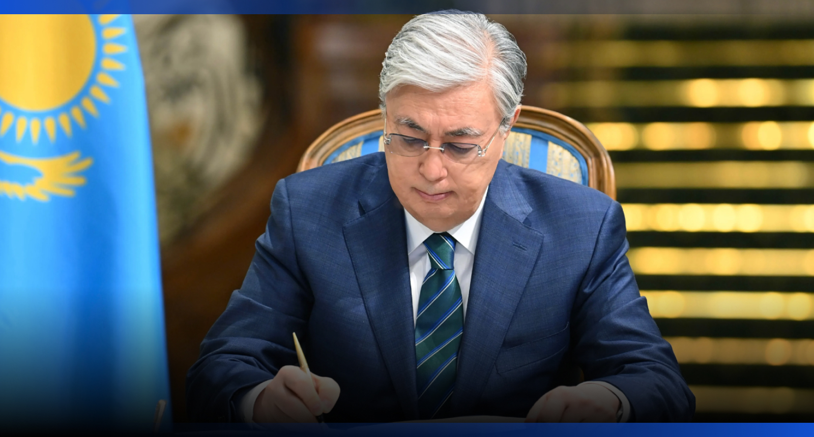 Image for Токаев поздравил журналистов с Национальным днём печати